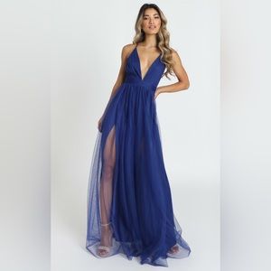 Royal Blue Maxi Dress